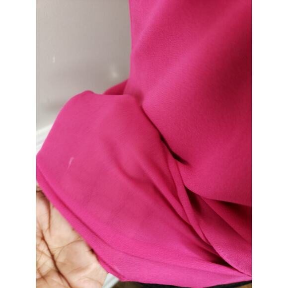 Naked Zebra Halter Neck Top Women's Small Fuchsia Pink 100% Polyester Sleeveless - Picture 5 of 10